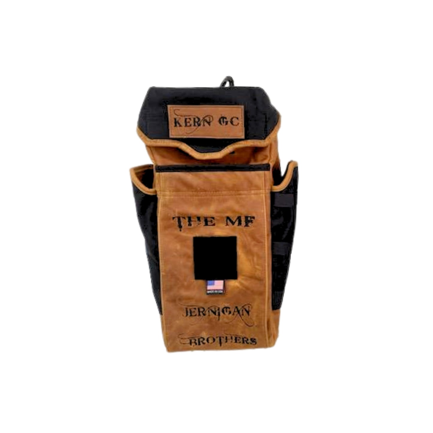 Drake Power - Leather Glove Bag - Brown Leather Mock (Front)
