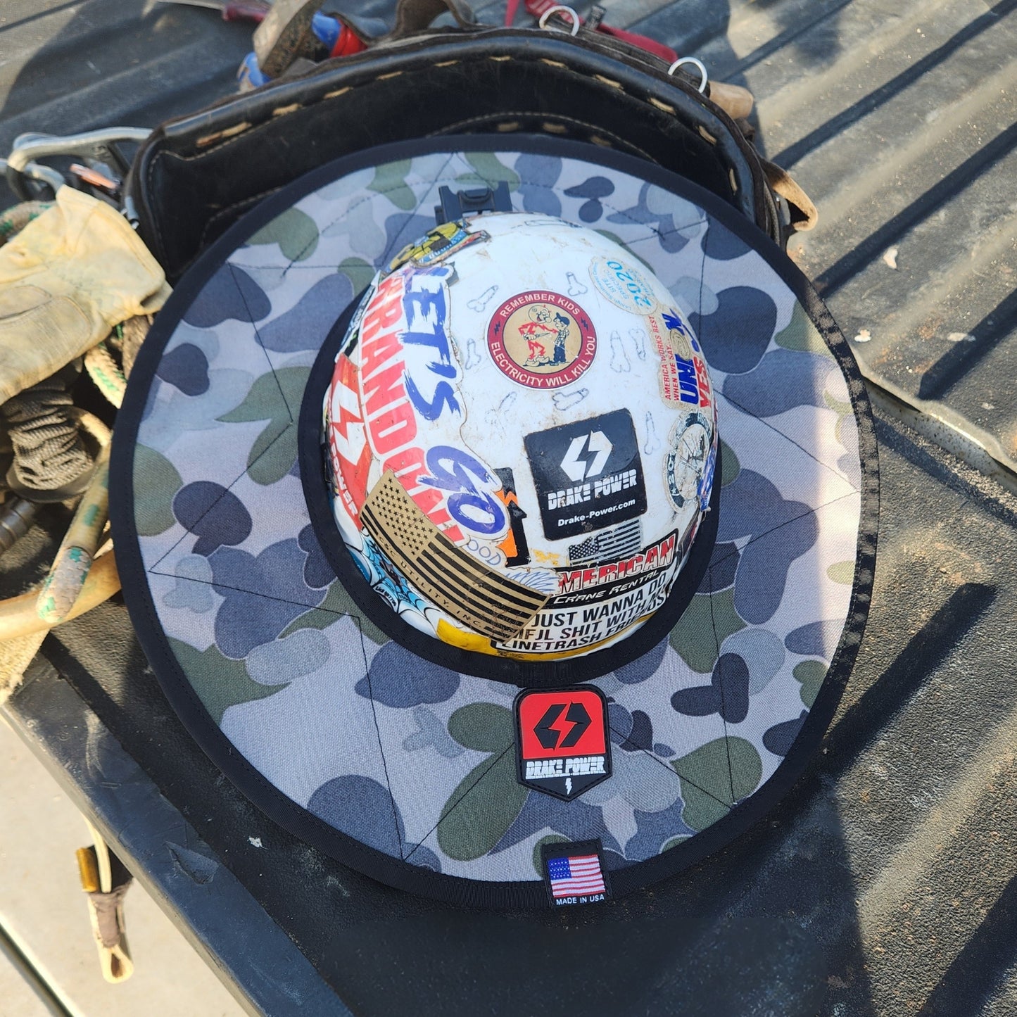 Drake Power - Sun Shades - Duck Blind - Hard Hat Shade