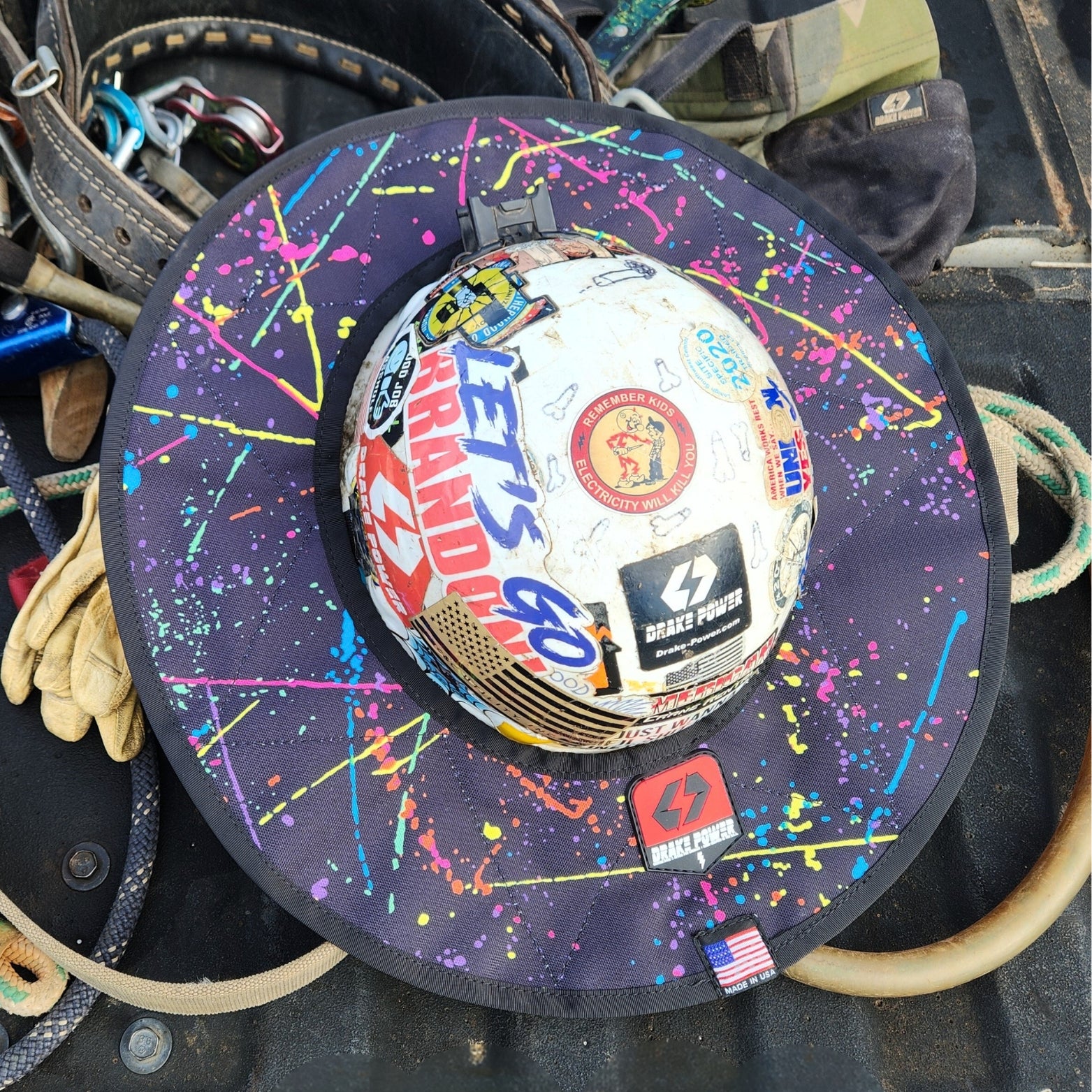 Drake Power - Sun Shades - Splatter - Hard Hat Shade