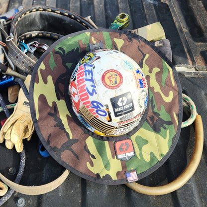 Drake Power - Sun Shades 
 Woodland Camo - Hard Hat Shade
