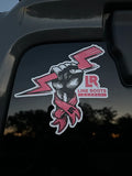 PINK LIGHTNING DECAL